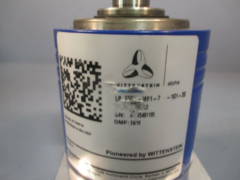 WITTENSTEIN ALPHA GEAR REDUCER 10026182 A52-10001741 LP-090S-MF1-7-1G1-3S