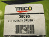 Trico 36090 Rotary Nylon Brush 3 in Length 1/2" Bore Pack of 2