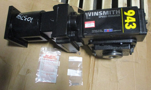 Winsmith 943CDSNX Gear Reducer 943CDSX501X0GC 60:1, 1750RPM, 4.40HP, 1-5/8" Bore