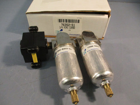 Arrow Pneumatics 76352S1 1/4 Mini Combo FilterRegulator