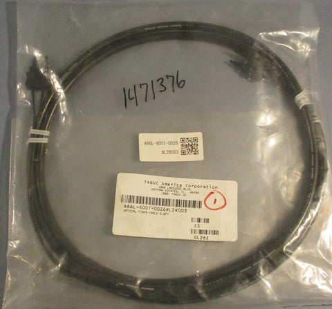 Fanuc Optical Fiber Cable 6.6FT (2m) Long A66L-6001-0026#L2R003