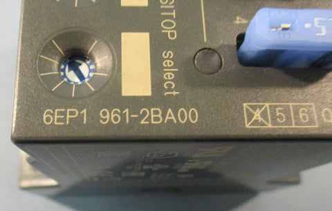 Siemens 6EP1 961-2BA00 Sitop Select Diagnostics Module DC 24V