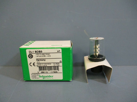Schneider Electric DL1 BDB3 LED Cluster Green 24V New