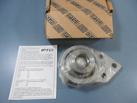 NIB IPTCI SNASFB20720 Flange Block 3 Bolt 11/4" Locking Collar SS