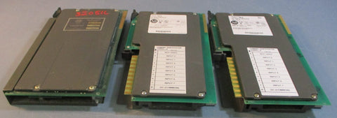 Allen Bradley 1771-DB Basic Module And Two 1771-IB/A Input Module 3 Total Items