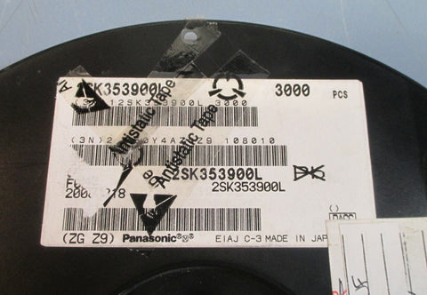 Panasonic 2SK353900L MOSFET Trans Fet N-Channel 50V Spool of 500+