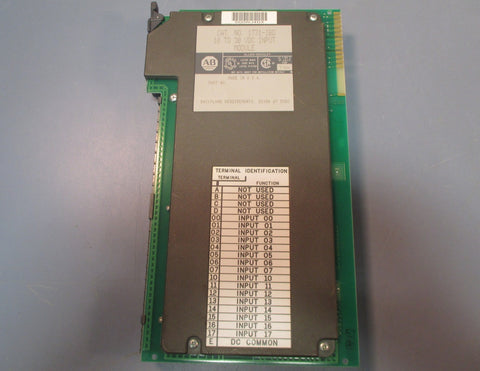 Allen Bradley 1771IBD 10 to 30 VDC Input Module Used
