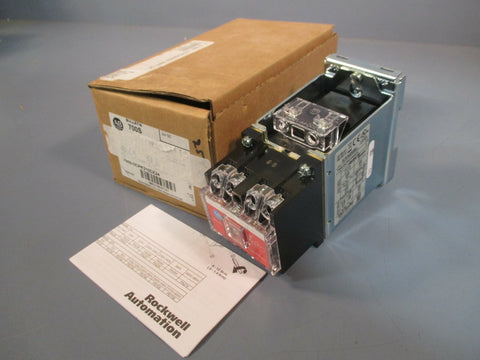 ALLEN BRADLEY SAFETY CONTROL RELAY NEMA MA CTRL SERIES E 700SDCPK310DZ24