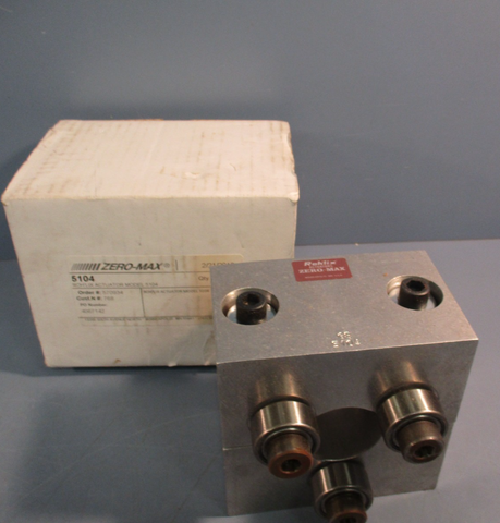 ZERO MAX 5104 ROH'LIX  LINEAR ACTUATOR MODEL 5104, ELECTROMECHANICAL