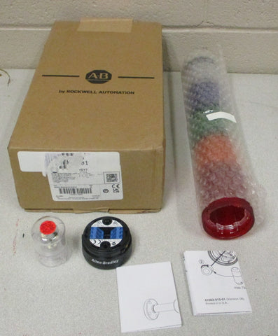 Allen Bradley 855ECB24Y4Y5Y3Y6Y7 Ser A Tower Light Stack Assembly 24V