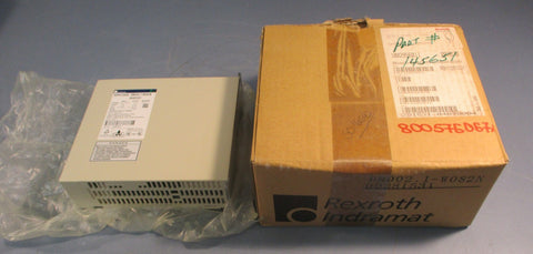 Bosch Rexroth Indramat DMD02.1-W082N AC Servo Drive 00281531 750 W