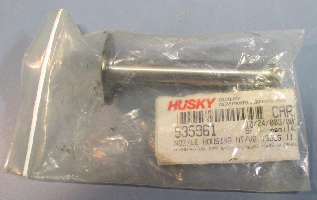 Husky 535961 Nozzle Housing HT/BG, 130LG, 5" Long, Threaded .575" ID New