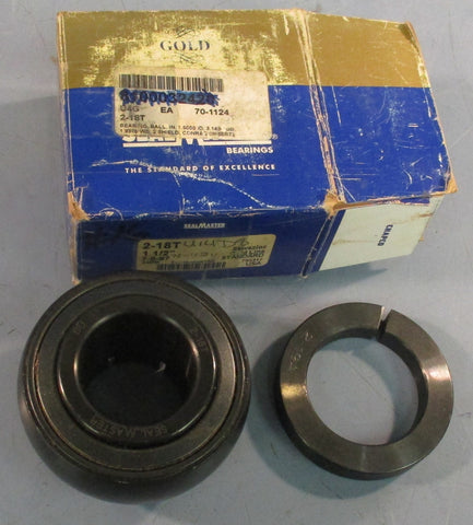 Sealmaster 2-18T Insert Bearing 1-1/2" Bore Dia 3.15" OD 2" Width