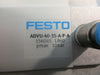 Festo ADVU-40-35-A-P-A Compact Cylinder Pmax. 10bar 40mm Bore 156045