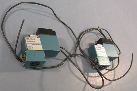 Mac Valves PME116AAAA Solenoid Valve 25150PSI 120V 60Hz 6.8W Lot of 2