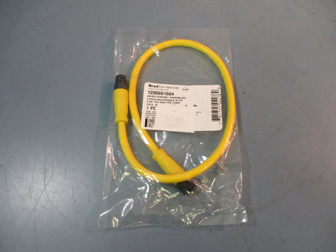 BradConnectivity MicroChange Assemblies 1200661664 5Pole Male/Female ST/ST NEW
