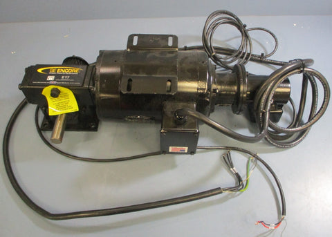 Baldor Inverter Drive Motor 35W7741709G1 w/SE Encore E17MDTS21000H0 & Wiring