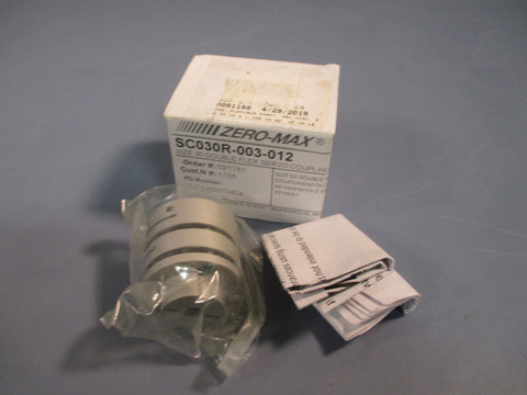 ZEROMAX Size 30 Double Flex Servo Coupling SC030R003012