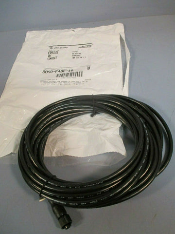 Allen-Bradley 889D QD Cordset 4-Pin DC Micro Straight 10m Ser. B 889D-F4BC-10