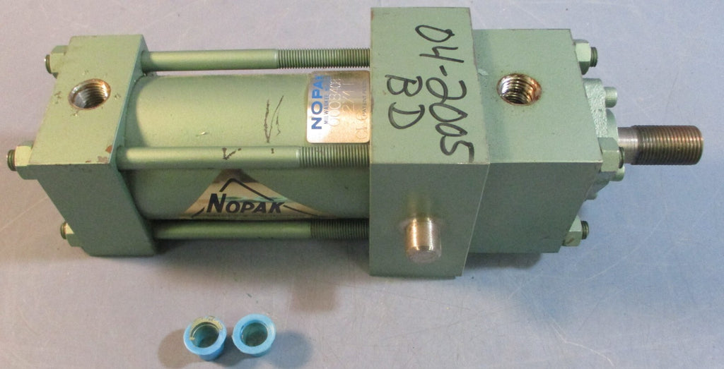 NOPAK Single Actuating Air Cylinder 2x4 F Model # 0008408 CL6 4" Stroke