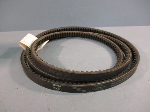 Gates BX83 Industrial Cogged Accessory Drive V-Belt, Molded Notch