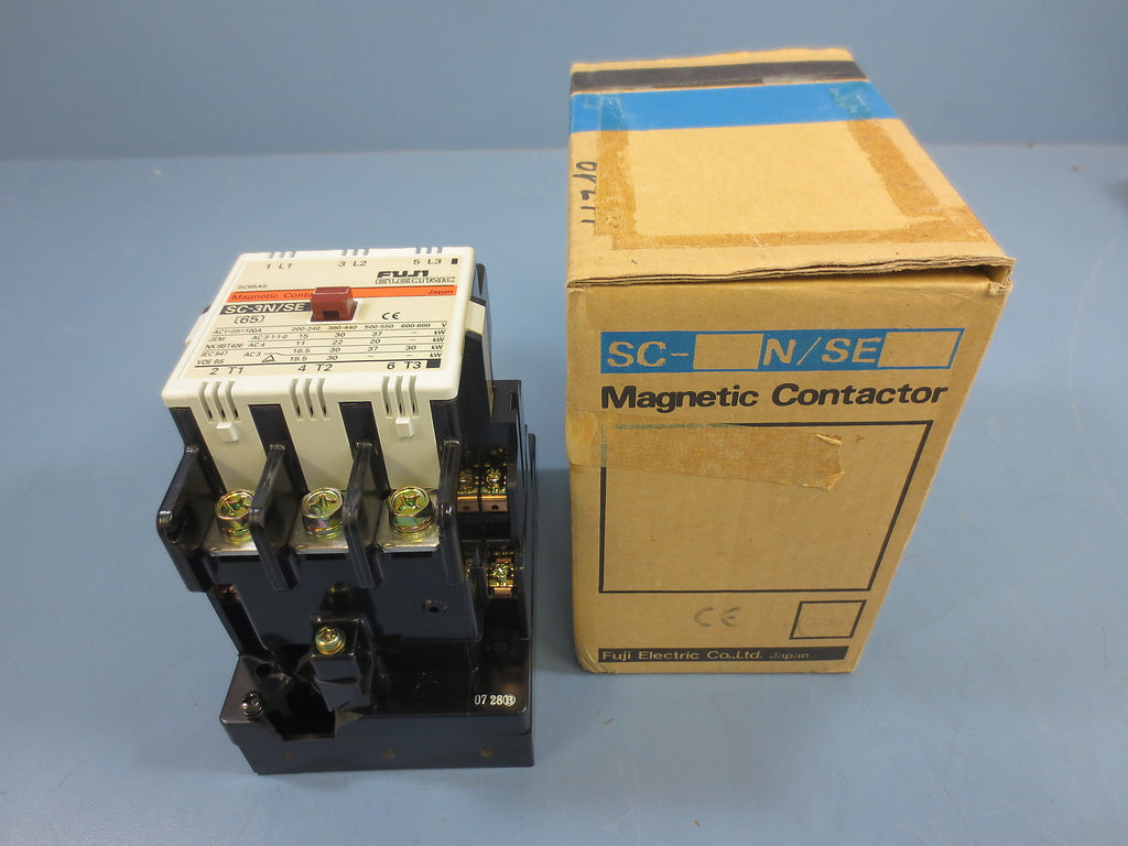Fuji Electric SC-3N/SE Magnetic Contactor 200-220V VDC