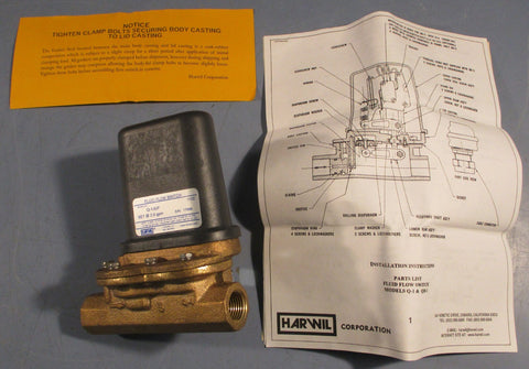 Harwil Q1/5/F Fluid Flow Switch 2.5 gpm 125250VAC 15A 1/2HP