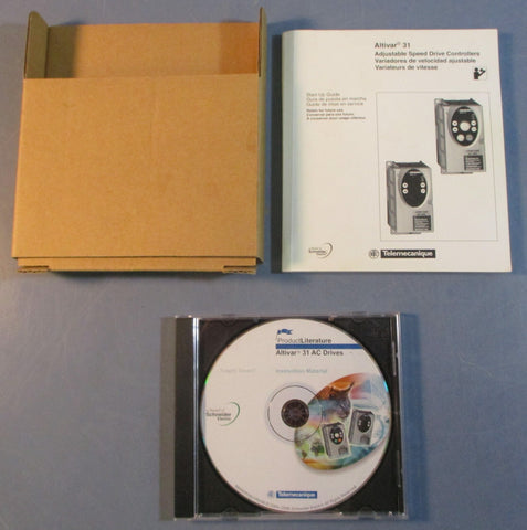 Telemecanique Altivar 31 AC Drives Instruction Material CD ROM & Booklet