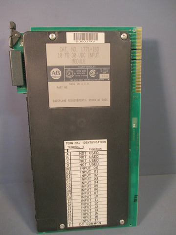 Allen Bradley 1030VDC Input Module 1771IBD