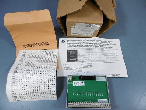 NIB Allen Bradley 1492IFM20D24 Interface Module LED Indicating