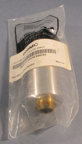 ITW Vortec 208MC LF 51130 020701 Cold End Muffler For 208VT Factory Sealed NOS