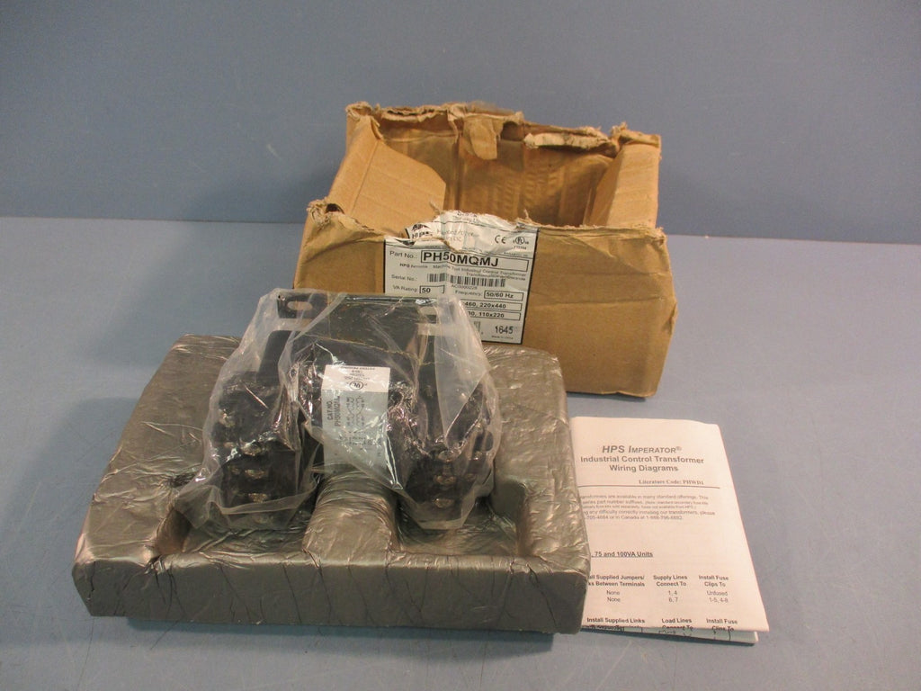 Hammond Power Solutions PH50MQMJ .05 kVA 240/480-120/240V Control Transformer