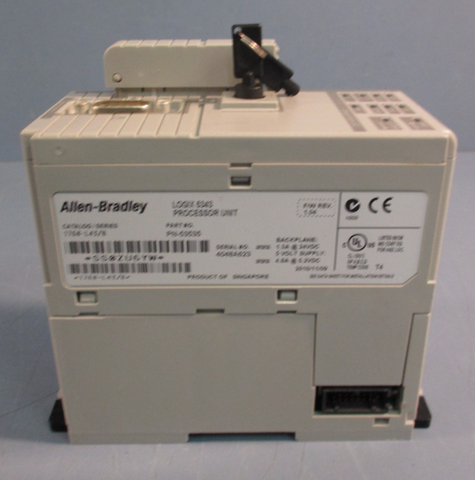 Allen Bradley Logix 5343 Processor Unit 1768-L43/B F/W REV. 1.04 PN-53535