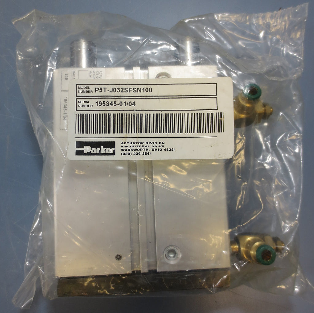 Parker Guided Air Cylinder Slide P5T-J032SFSN100 100 mm Stroke 32 mm Bore