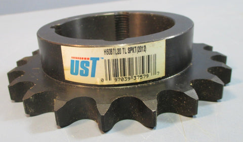 UST Sprocket H60TL20 TL Sprocket 2012 Taper Lock 5-1/8" Total Diameter