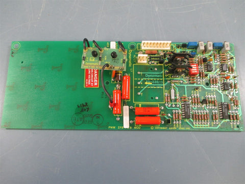 Eaton Dynamatic 157775121 Rev C Feedback PCB Circuit Board Used