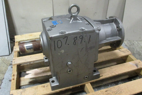 Nord SK63 N210TC Gearbox 107.89:1 Ratio 32303 In-Lb Torque and 16 RPM Output
