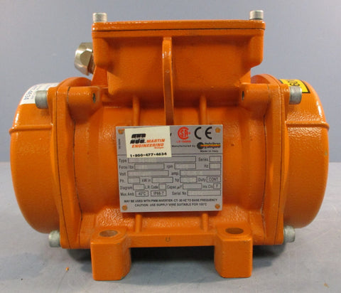 Martin Engineering CD 36650 Electric Vibrator 3600RPM Series AC 3PH 0.27kW