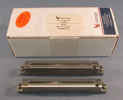 Greener SC 1146-V16 Sealing Crimper Upper and Lower 8.660" Long