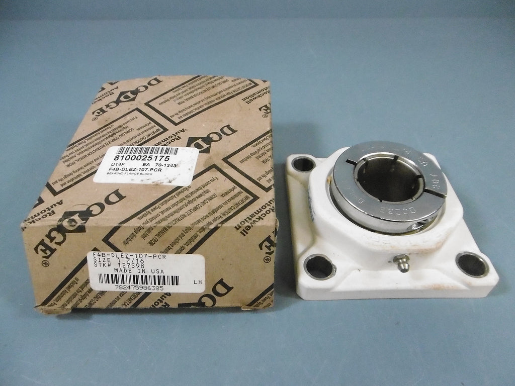 Dodge F4B-DLEZ-107-PCR Flange Block Bearing 1-7/16"