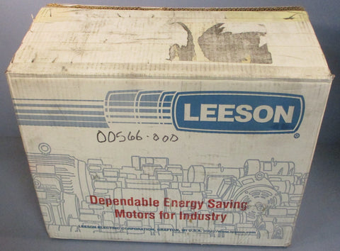 Leeson G131514.00 Electric Motor C184T34FC23AA 5/3HP 3.7/2.224KW 123/64" Shaft