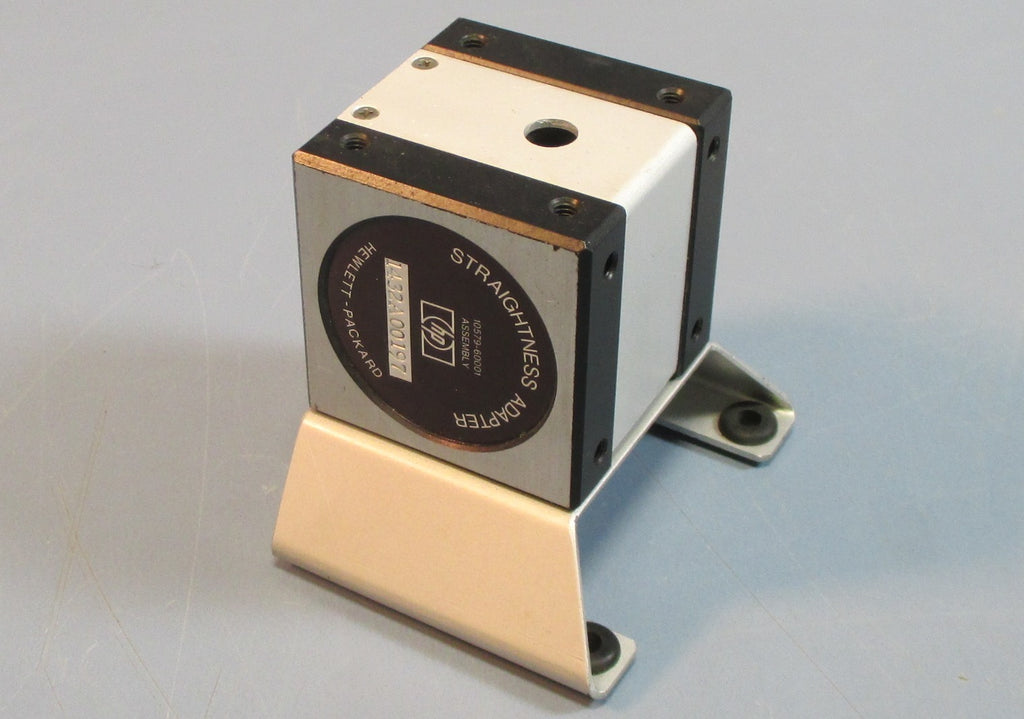 HP 1432A00197 Straightness Adapter 10579-60001 Assembly w/ Base