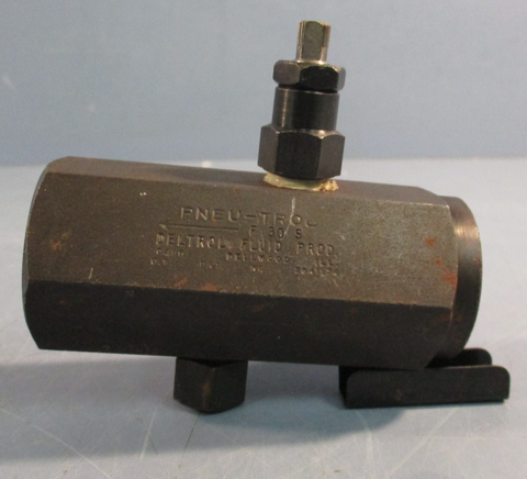 Deltrol Fluid Products F30S Pneu-Trol Flow Control Valve F 30-S