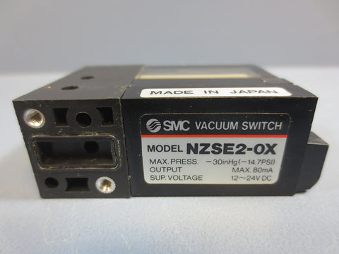 SMC NZSE20X Vacuum Switch 1224V Vdc 80 Ma Max NZSE2OX