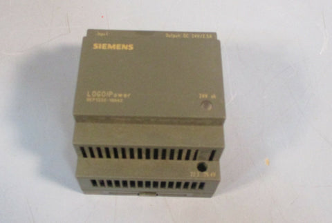 Siemens 6EP13321SH42 Power Supply Input 100240 Volt LOGO!Power