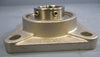 PTI SUCSF20928 4 Bolt Flange Block Bearing Stainless Steel 13/4" Bore SF209