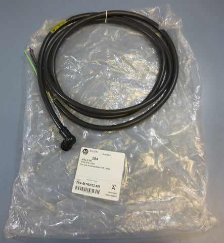 Allen Bradley Male90 3.0 m Armorstart VDF Cable 284MTRS22M3 Ser A New
