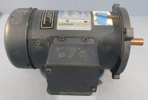 Leeson 098002.00 DC Permanent Magnet Motor C42D17FK2D 1/4HP 5/8" Shaft Dia NOS