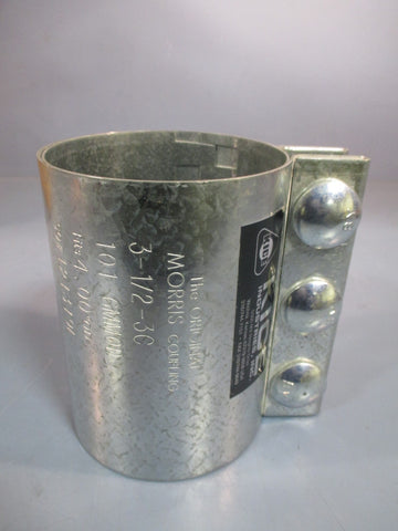 Morris Coupling Compression Coupling Fitting 3-1/2-3C Fits 4.00" OD 121319L