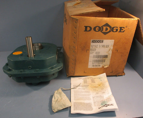 Dodge TA2115H25 Shaft Mount Gear Reducer 25.07:1 Ratio 12.13HP 1-1/8" Shaft Dia